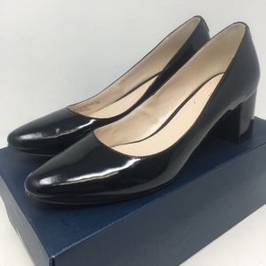 Cole Haan Claudine Pump II Black Patent Grand OS